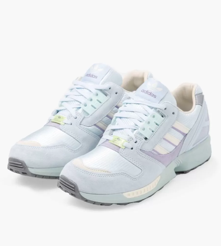 Sneakers^ADIDAS Zx 8000 Skytin Chalk White Clgrey