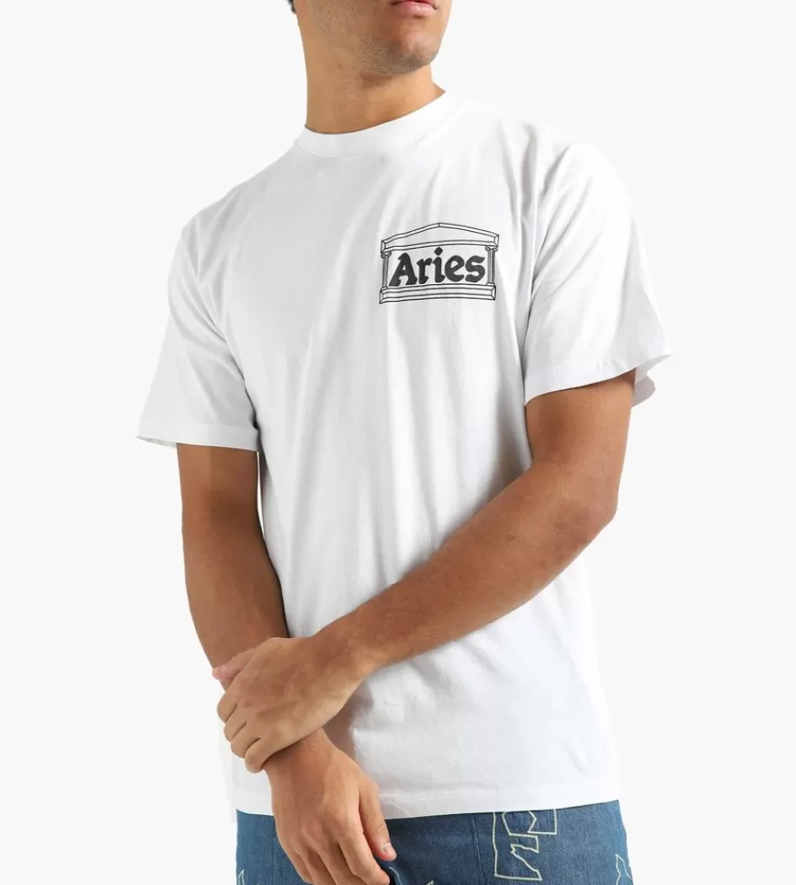 Tops^ARIES Art Trip Reverse Tee White