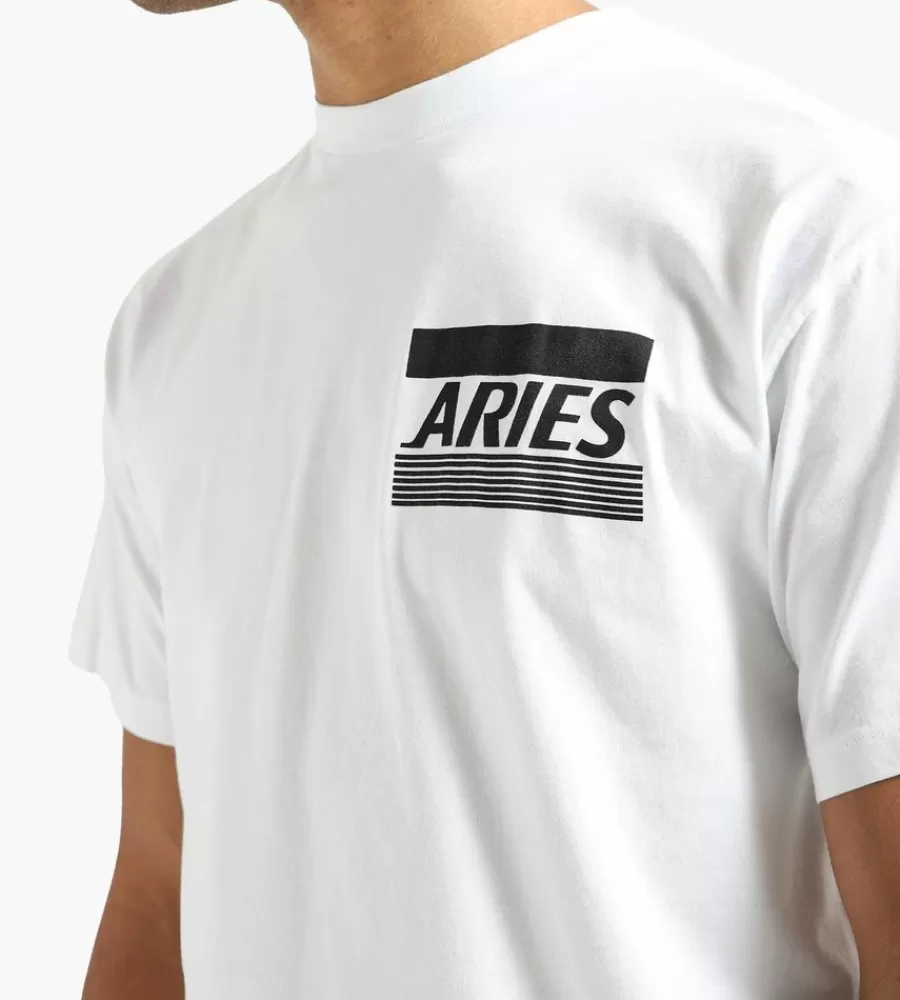 Tops^ARIES Credit Card Tee White