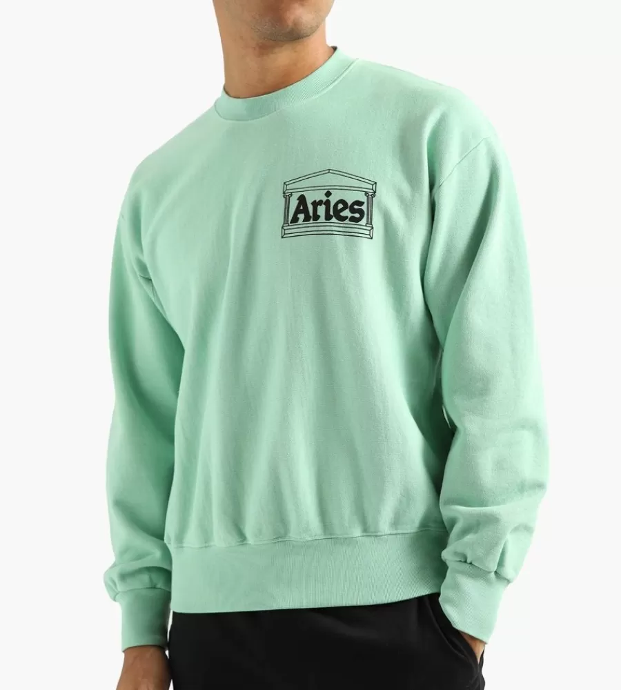 Tops^ARIES Premium Temple Sweatshirt Aqua