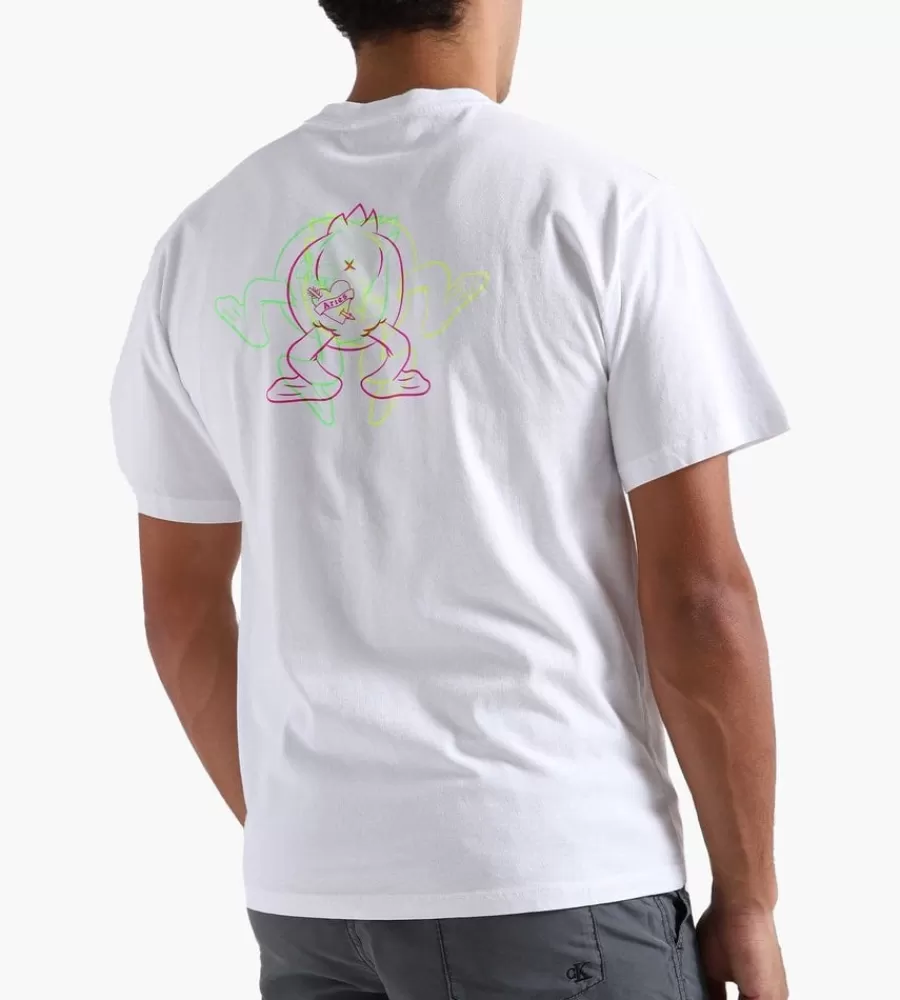 Tops^ARIES Trippy Aye Duck Tee White