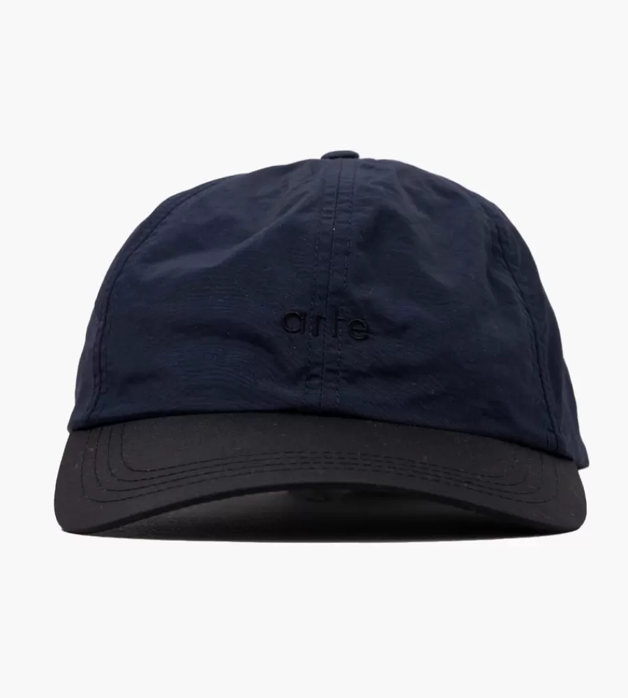 Petten & Mutsen^ARTE ANTWERP Cane Drawstring Cap Navy Black