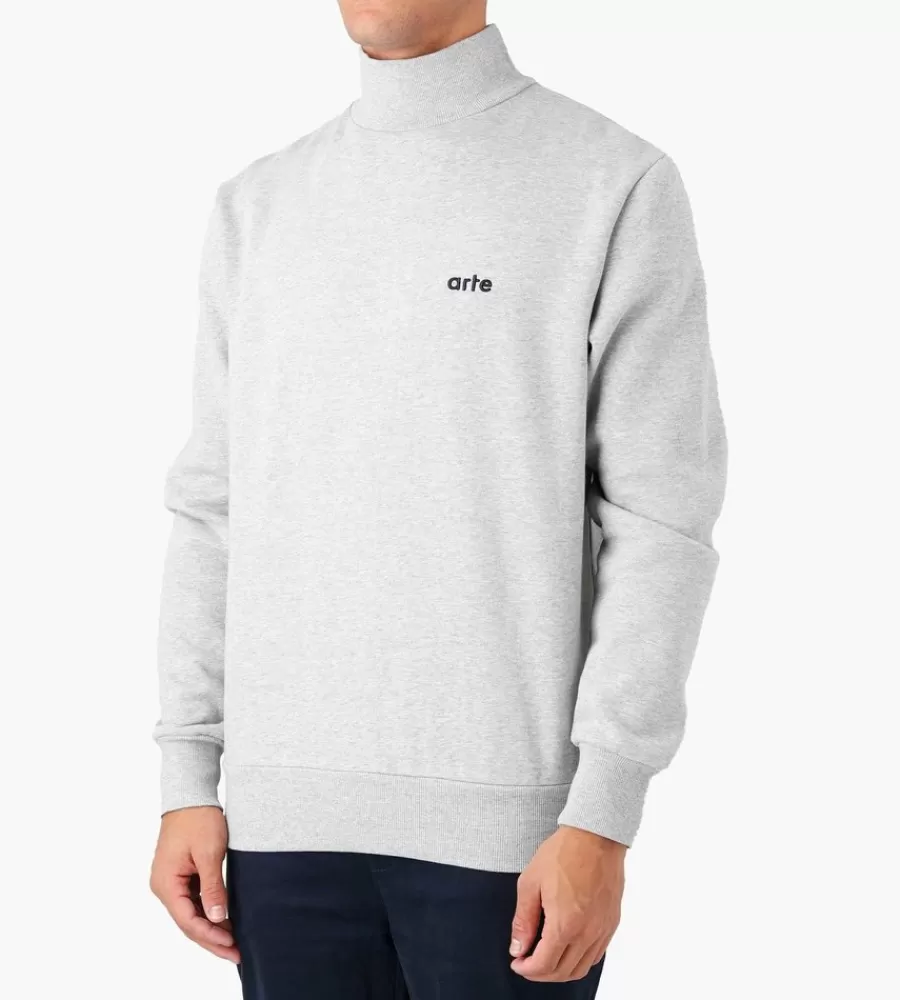 Tops^ARTE ANTWERP Carter Crewneck Sweater Grey