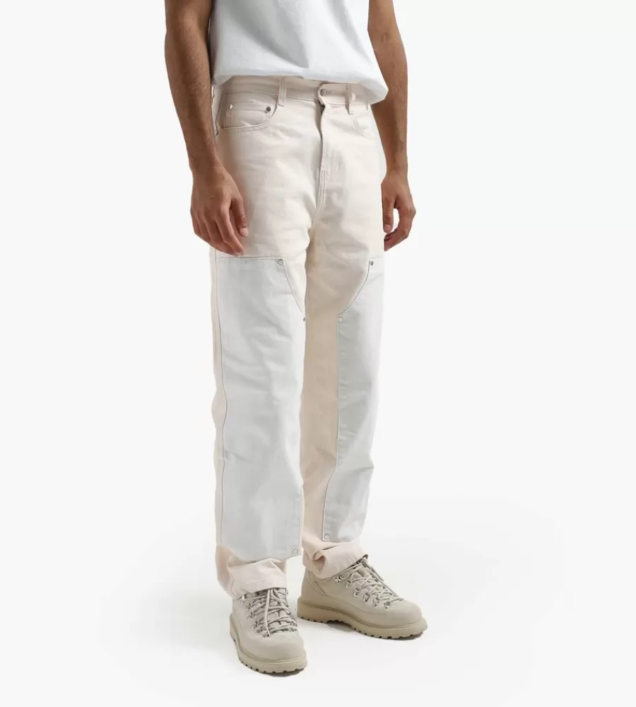 Broeken En Jeans^ARTE ANTWERP Jones Colorblock Pant Cream Nimbus Cloud