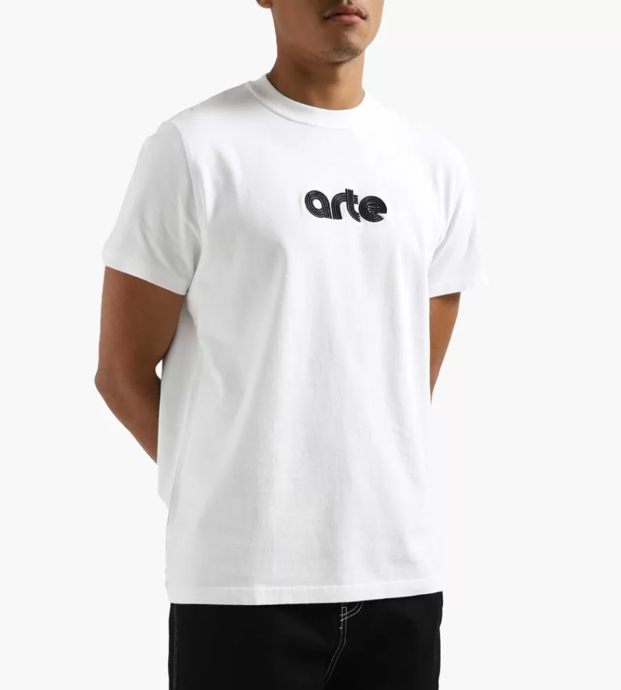 Tops^ARTE ANTWERP Taut Embroidery Logo T-Shirt White