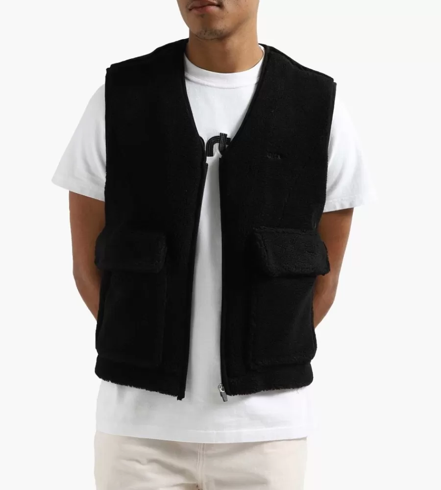 Jassen^ARTE ANTWERP Vince Sherpa Vest Black