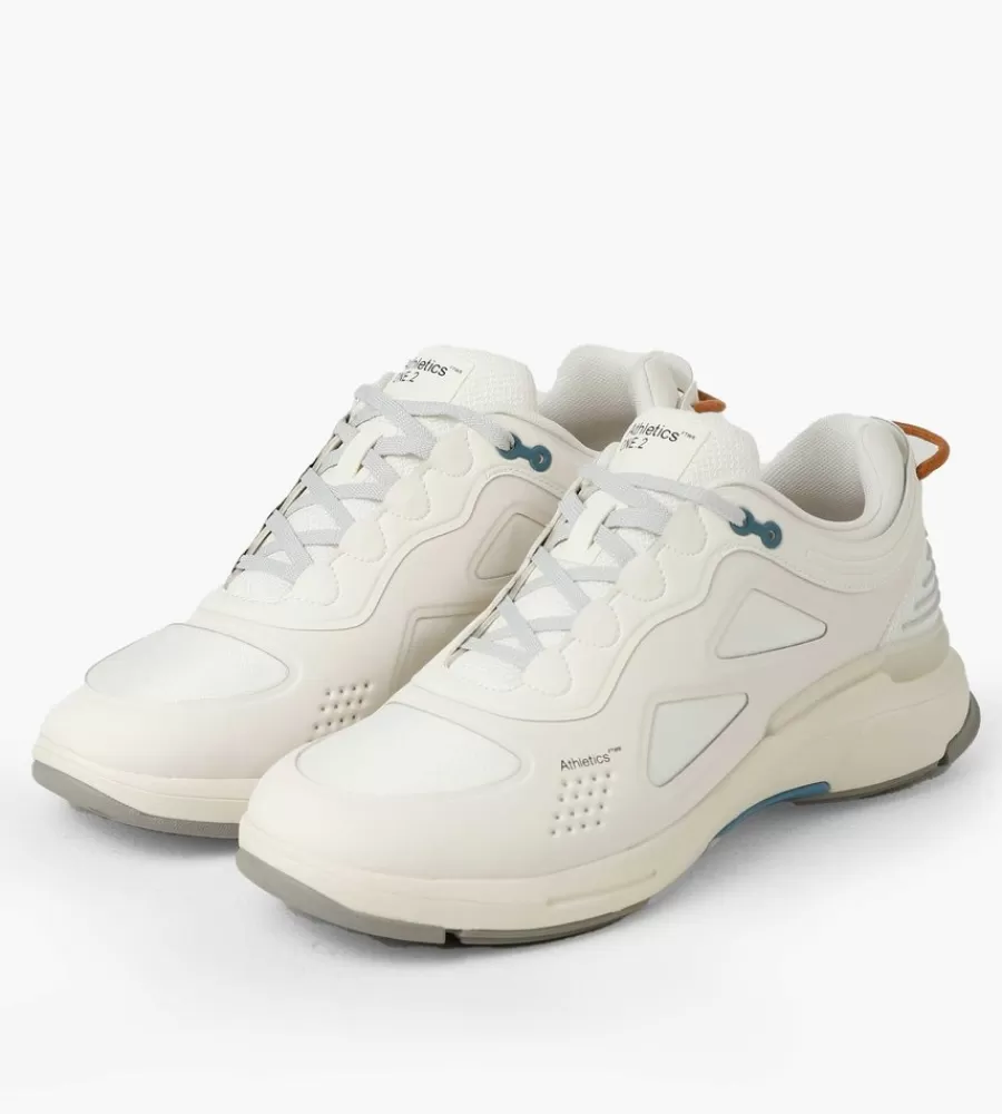 Sneakers^ATHLETICS One.2 White Antique White Blue