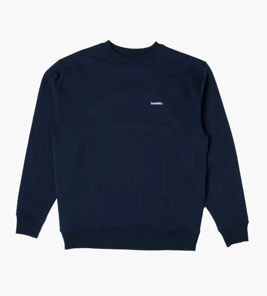 Tops^BASKÈTS Baskets Essential Crewneck Navy