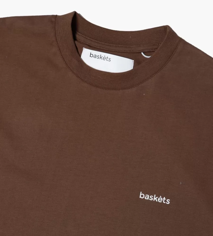 Tops^BASKÈTS Baskets Essential Tee Cappuccino