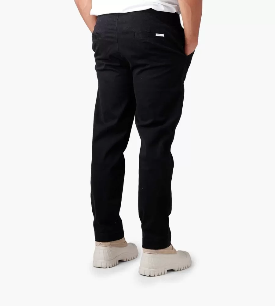 Broeken En Jeans^BASKÈTS Baskets Heavy Cotton Trousers Black