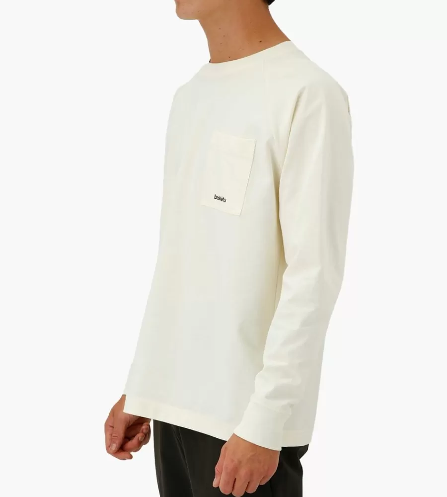 Tops^BASKÈTS Baskets Heavy Raglan Longsleeve Off White