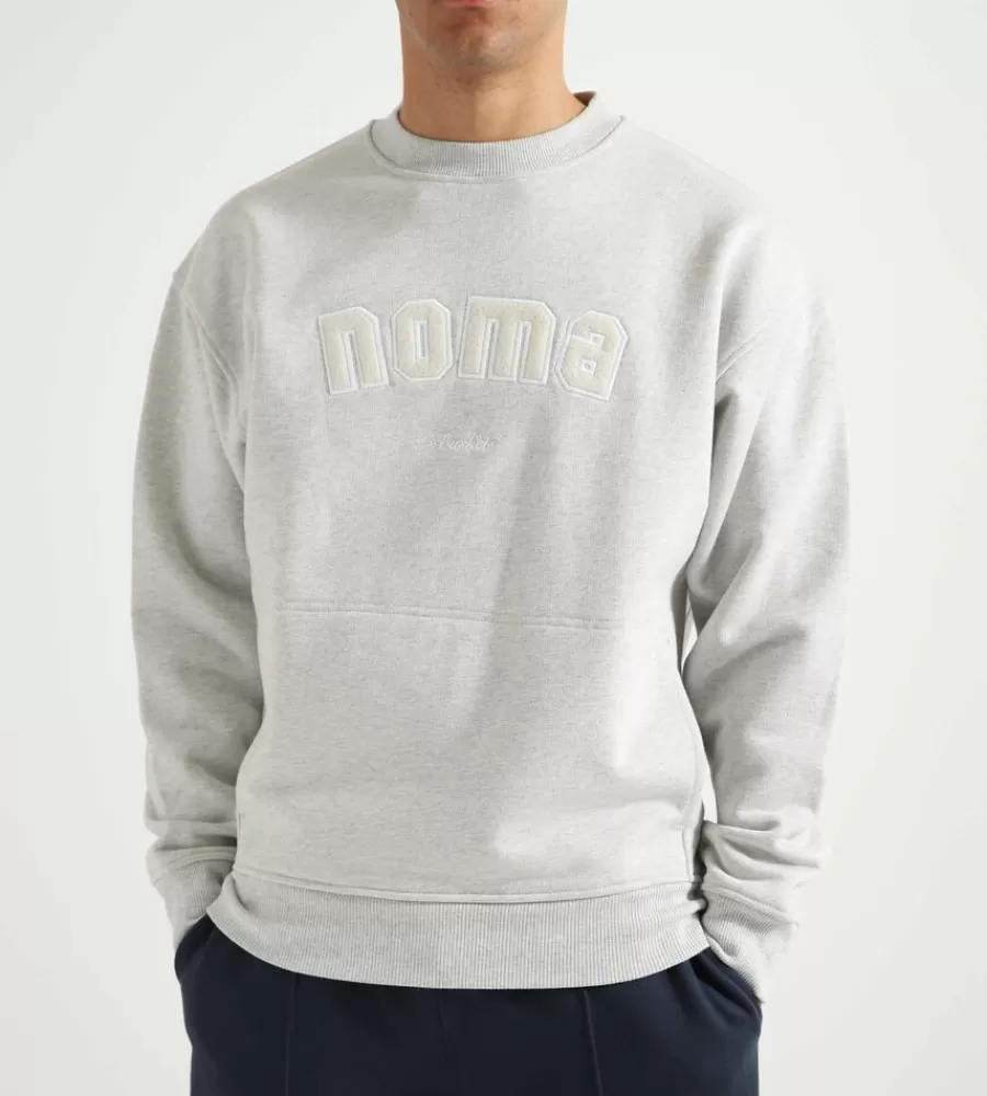 Tops^BASKÈTS Baskets Noma College Crewneck Ash Grey