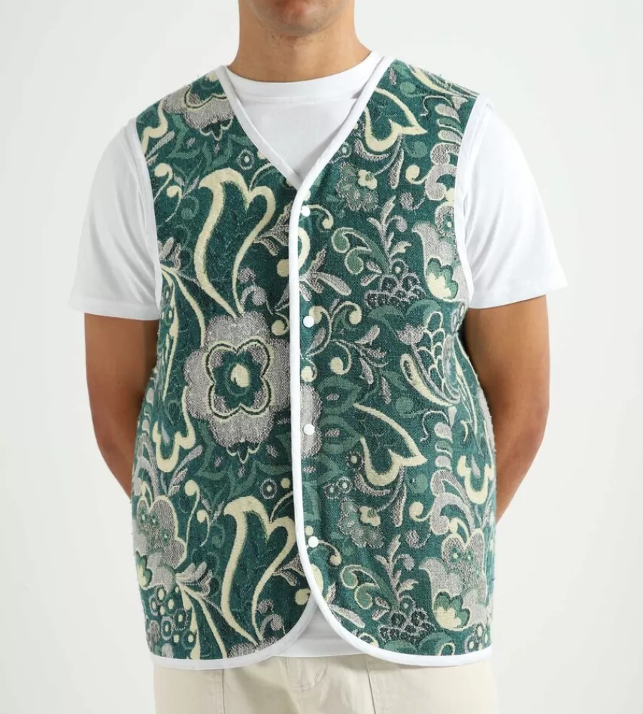 Jassen^BASKÈTS Baskets X Kemkes Bodywarmer Green White