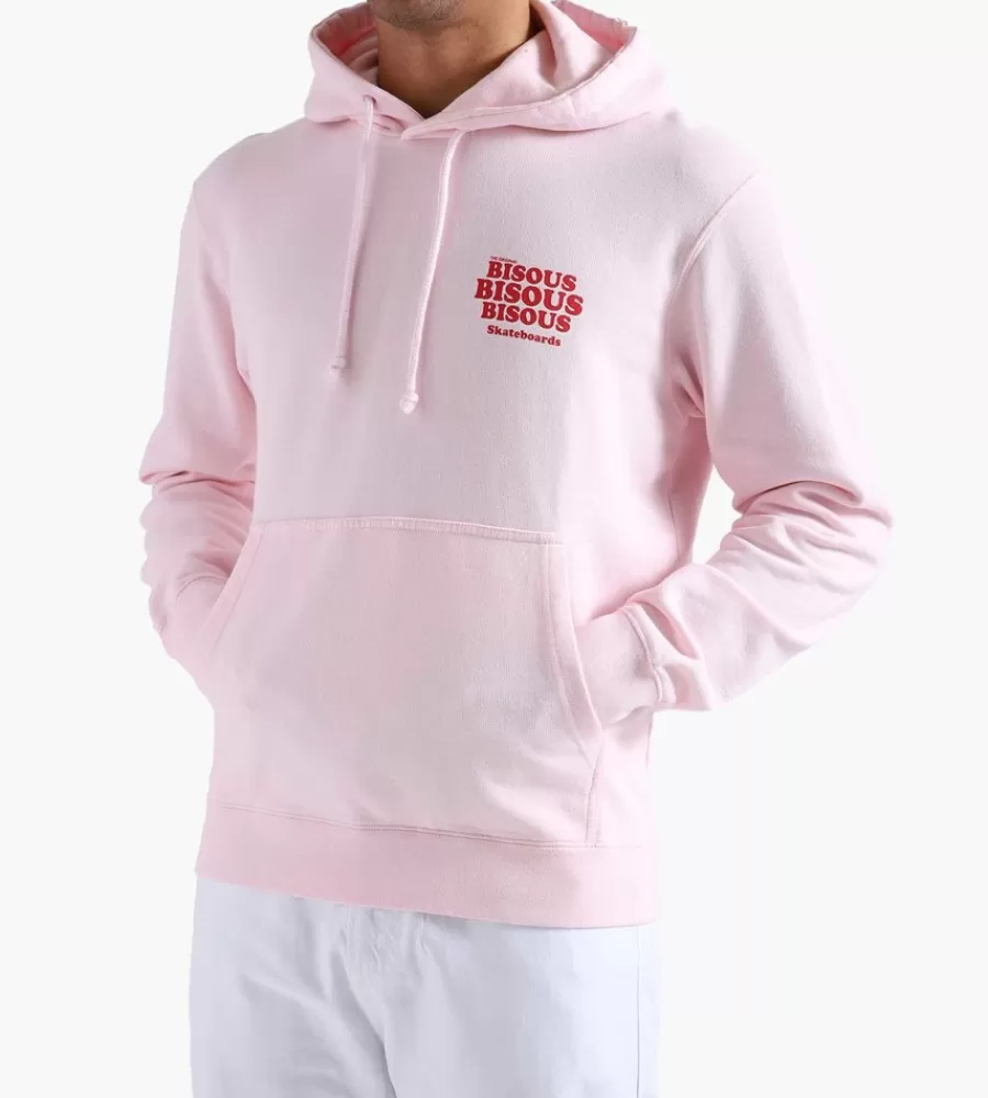 Tops^BISOUS SKATEBOARDS Grease Hoodie Light Pink