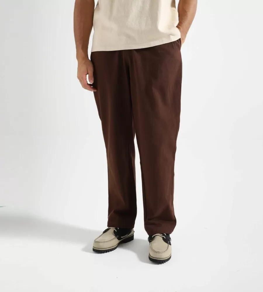 Broeken En Jeans^BRAM's FRUIT Core Twill Trousers Khaki