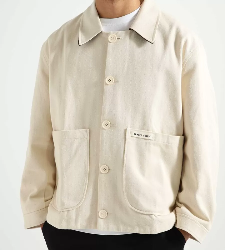 Jassen^BRAM's FRUIT Twill Jacket Beige