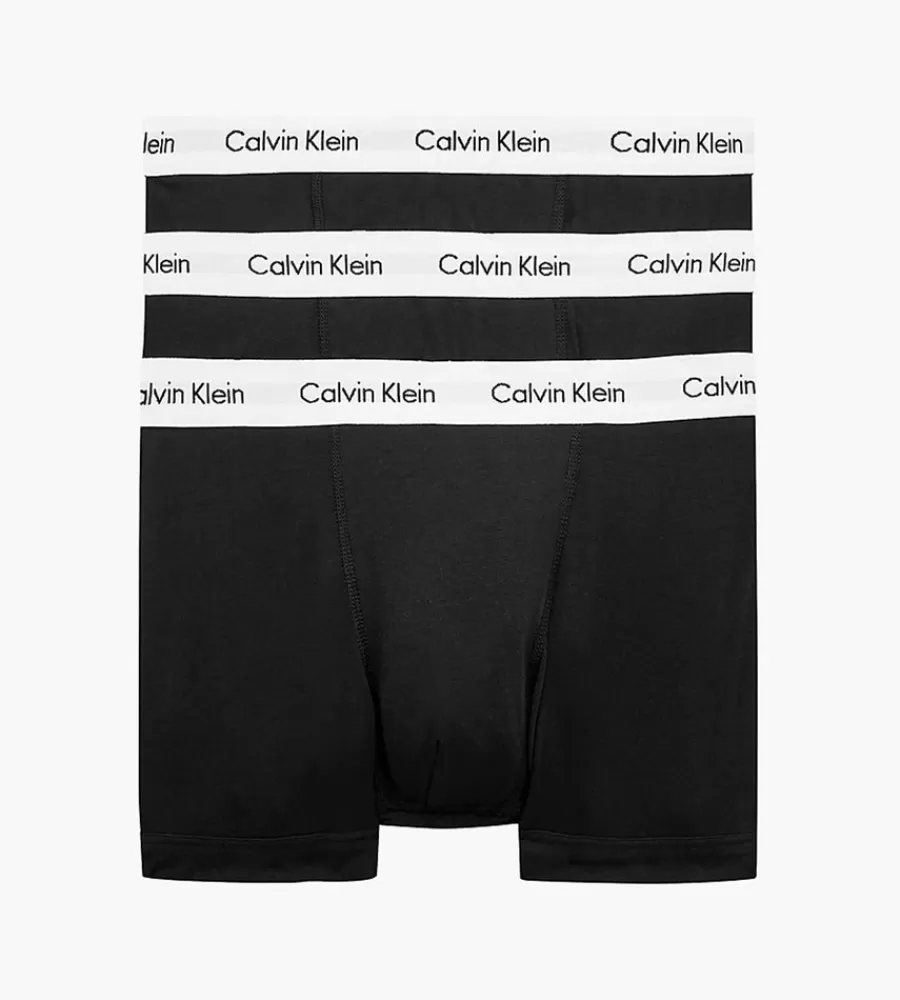 Ondergoed^CALVIN KLEIN Trunk 3Pk Black