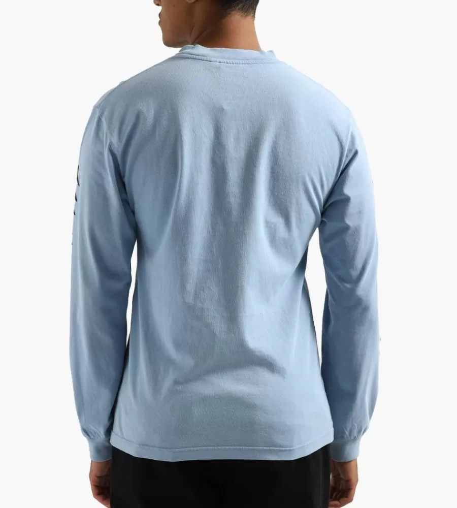 Tops^CARNE BOLLENTE Summer Of Slam Longsleeve Washed Blue