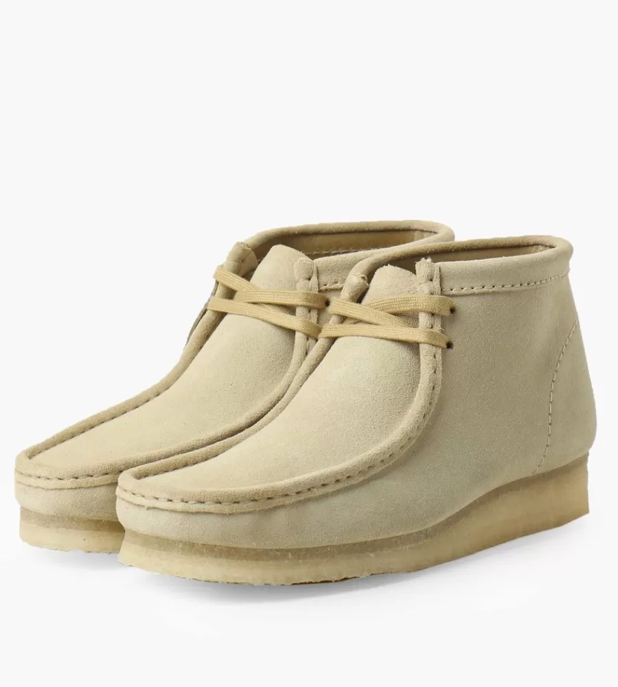 Schoenen & Boots^CLARKS ORIGINALS Wallabee Boot Maple Suede