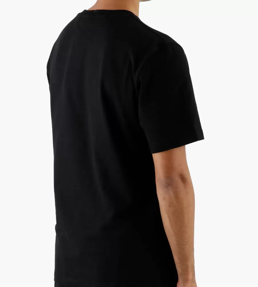 Tops^DAILY PAPER X Filling Pieces Flag T-Shirt Black