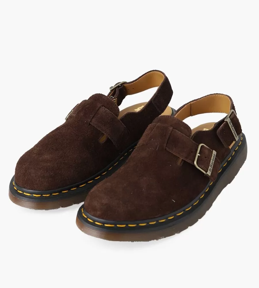 Schoenen & Boots^DR. MARTENS Jorge Dark Brown Desert Oasis Suede