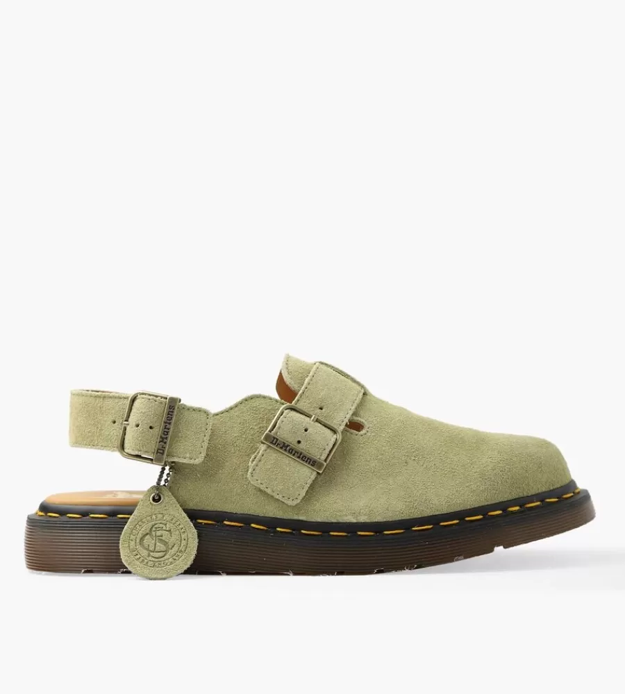 Schoenen & Boots^DR. MARTENS Jorge Sage Green Desert Oasis Suede