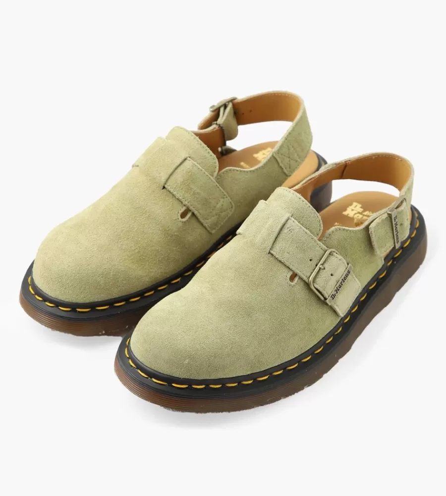 Schoenen & Boots^DR. MARTENS Jorge Sage Green Desert Oasis Suede