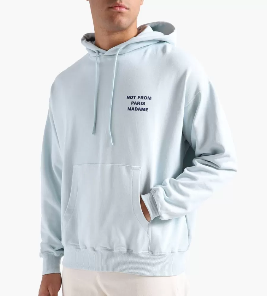 Tops^DRÔLE DE MONSIEUR Drole De Monsieur Le Hoodie Classique Light Blue