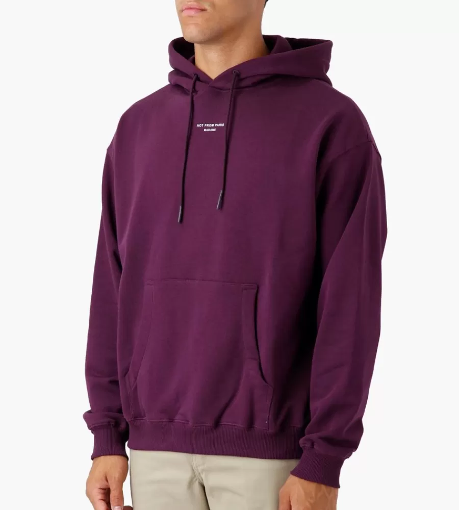 Tops^DRÔLE DE MONSIEUR Drole De Monsieur Le Hoodie Classique Nfpm Dark Purple