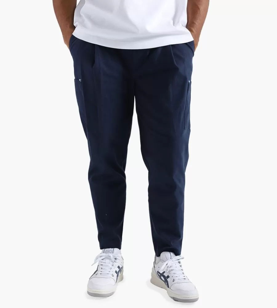 Broeken En Jeans^DRÔLE DE MONSIEUR Drole De Monsieur Le Pantalon Signature Cargo Navy