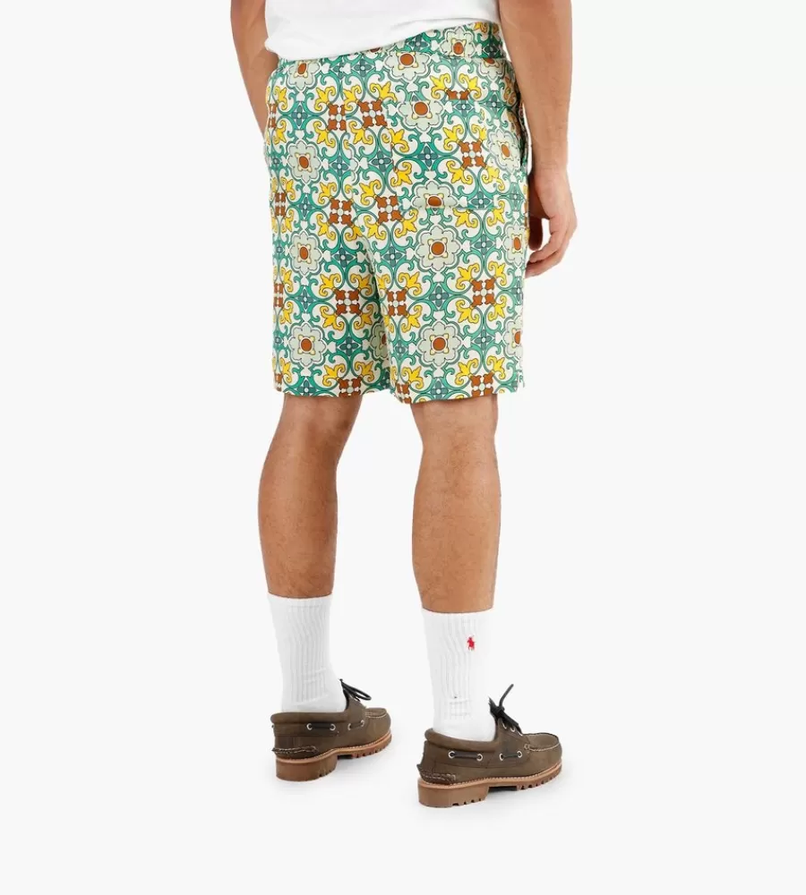 Broeken En Jeans^DRÔLE DE MONSIEUR Drole Monsieur Le Short Faience Green