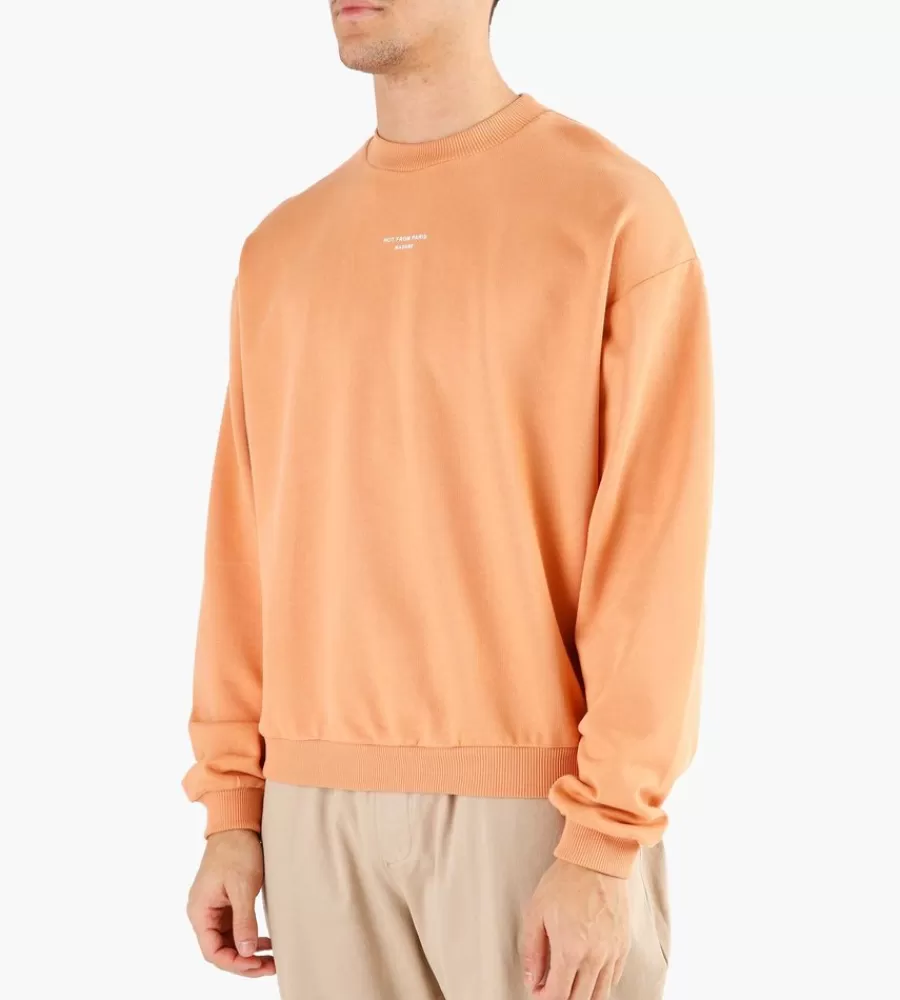 Tops^DRÔLE DE MONSIEUR Drole Monsieur Le Sweatshirt Nfpm Peach