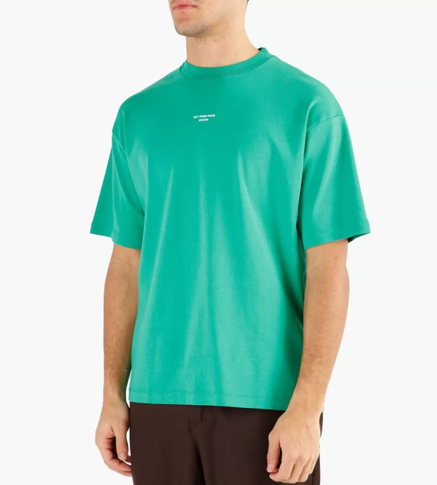 Tops^DRÔLE DE MONSIEUR Drole Monsieur Le T-Shirt Nfpm Green