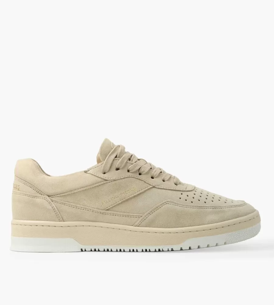 Schoenen & Boots^FILLING PIECES Ace Suede Beige