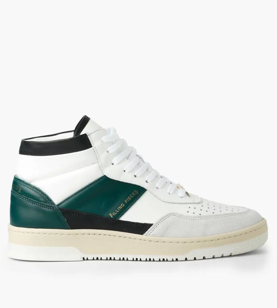 Sneakers^FILLING PIECES Mid Ace Spin Green