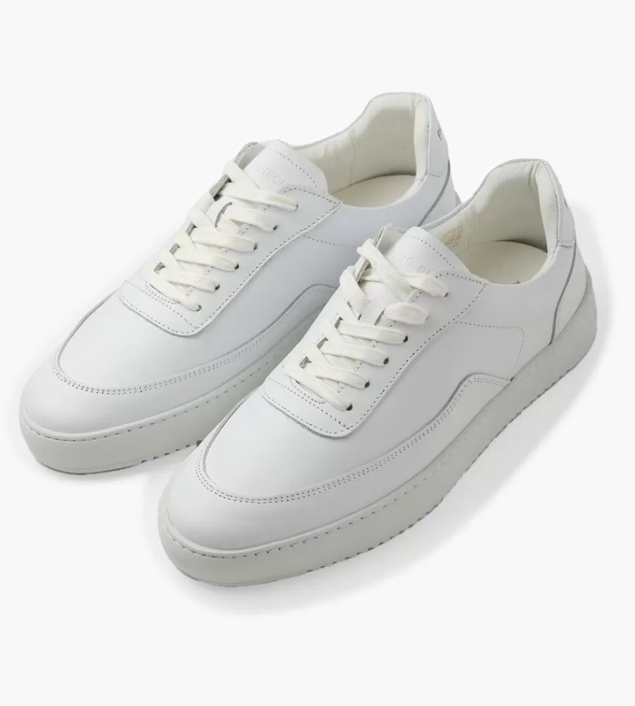 Schoenen & Boots^FILLING PIECES Mondo 2.0 Ripple Nappa White