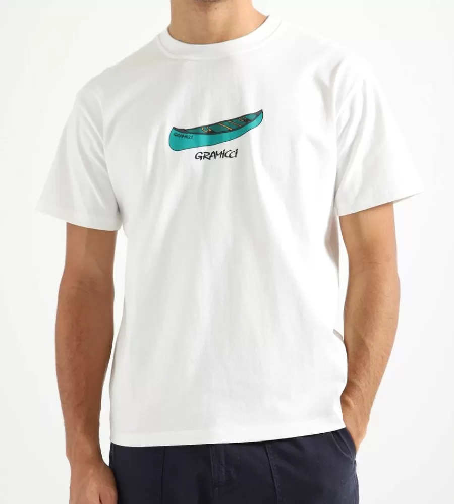 Tops^GRAMICCI Canoe Tee White