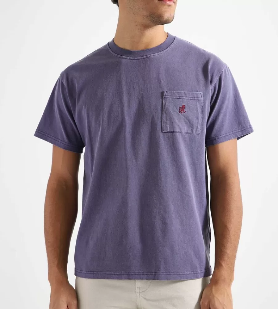 Tops^GRAMICCI One Point Tee Purple Pigment