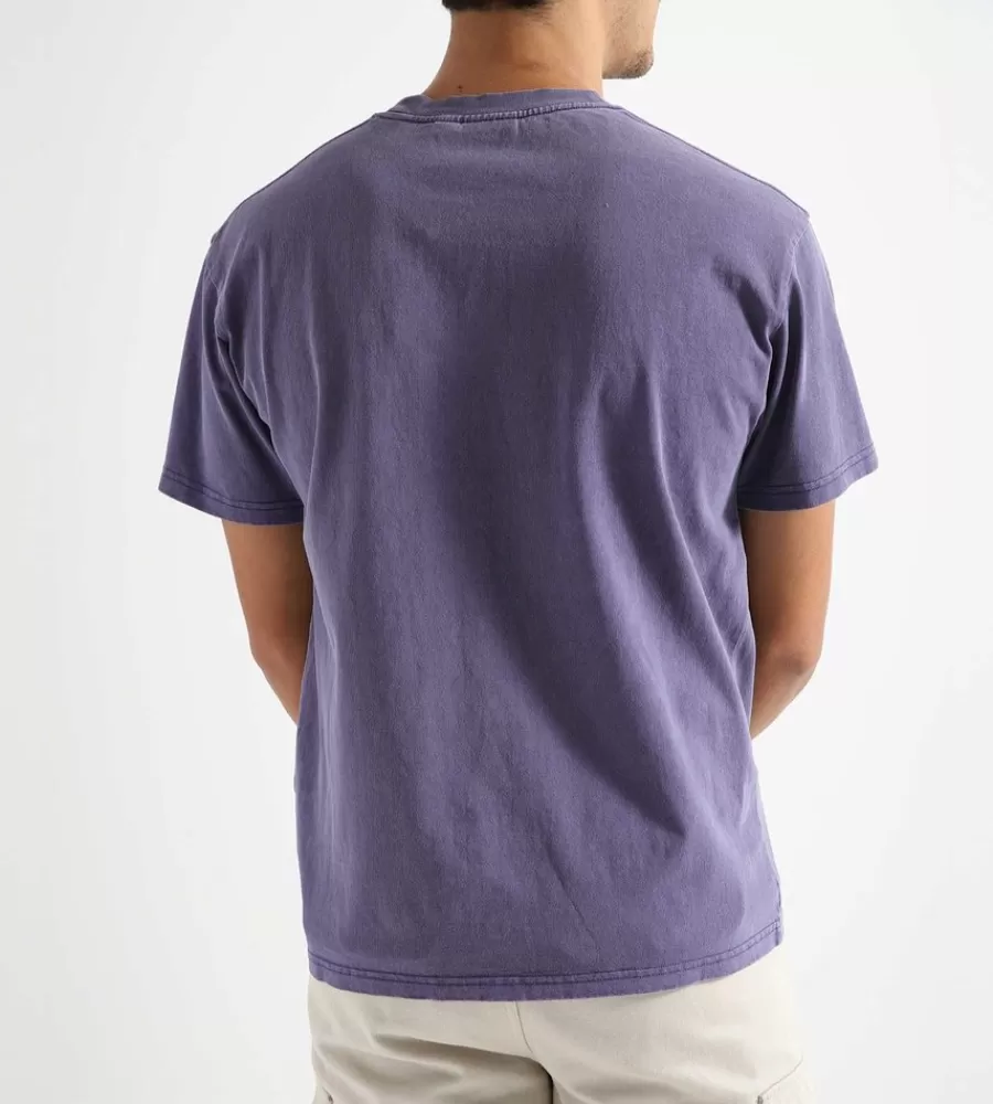 Tops^GRAMICCI One Point Tee Purple Pigment