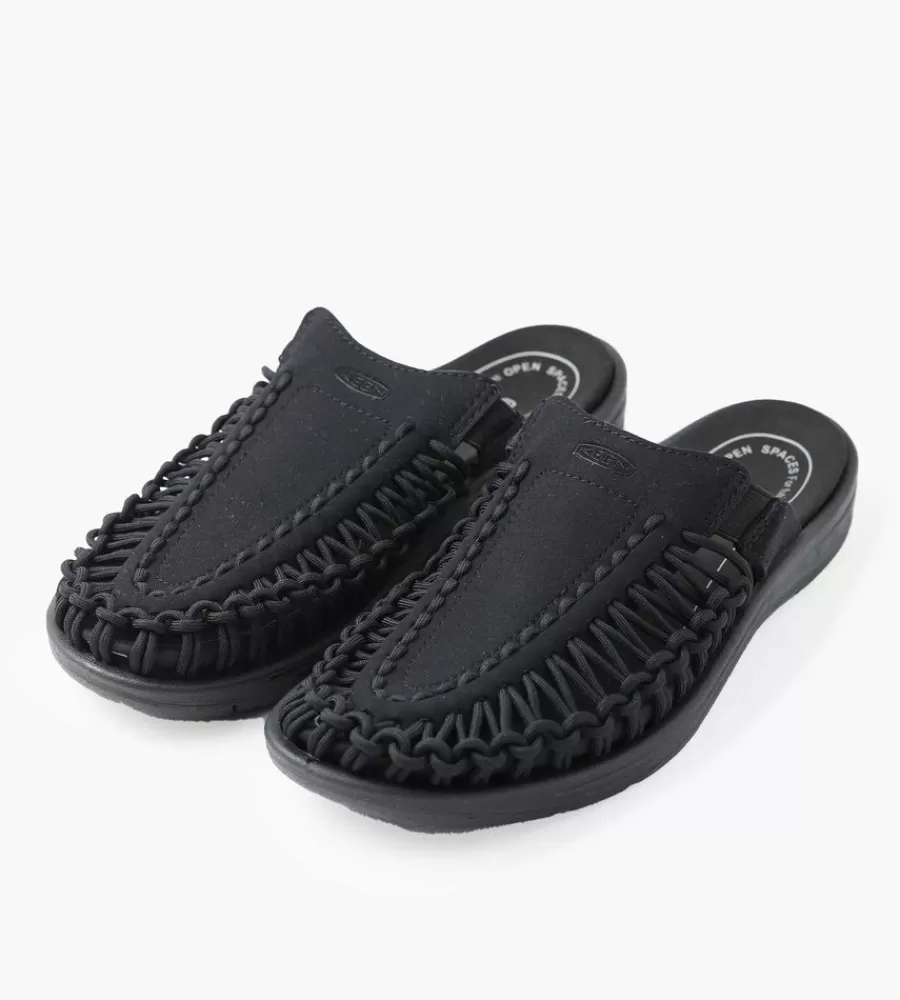 Sandalen & Slippers^KEEN Uneek 2 Slide W Black Black