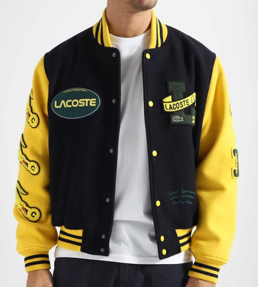 Jassen^LACOSTE 1Hb1 Jacket 01 Abysm Pistil