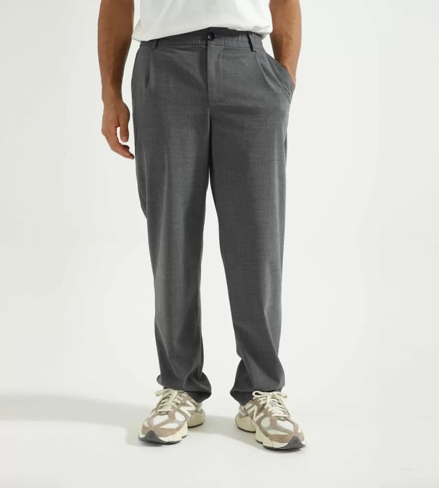 Broeken En Jeans^LIBERTINE-LIBERTINE Agency Trouser Grey Melange