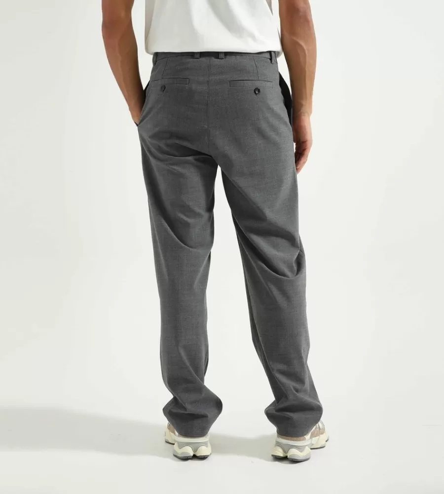 Broeken En Jeans^LIBERTINE-LIBERTINE Agency Trouser Grey Melange