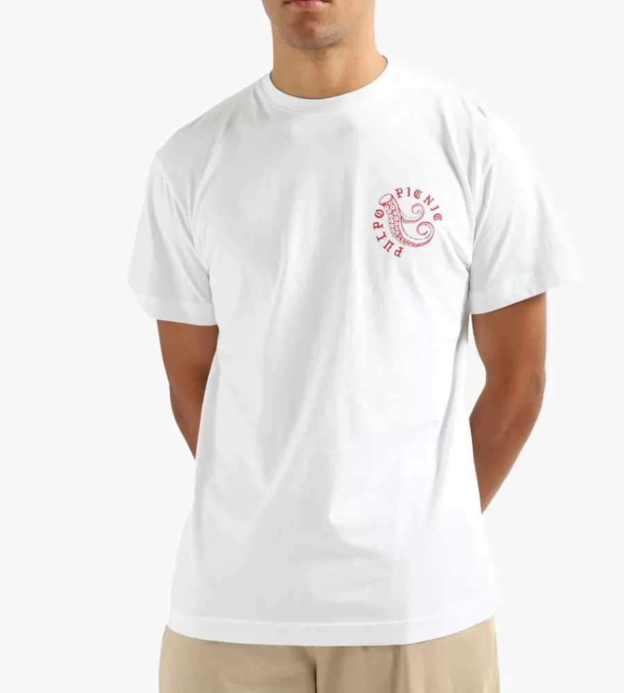 Tops^LIBERTINE-LIBERTINE Beat Pulpo Picnic Ii T-Shirt White