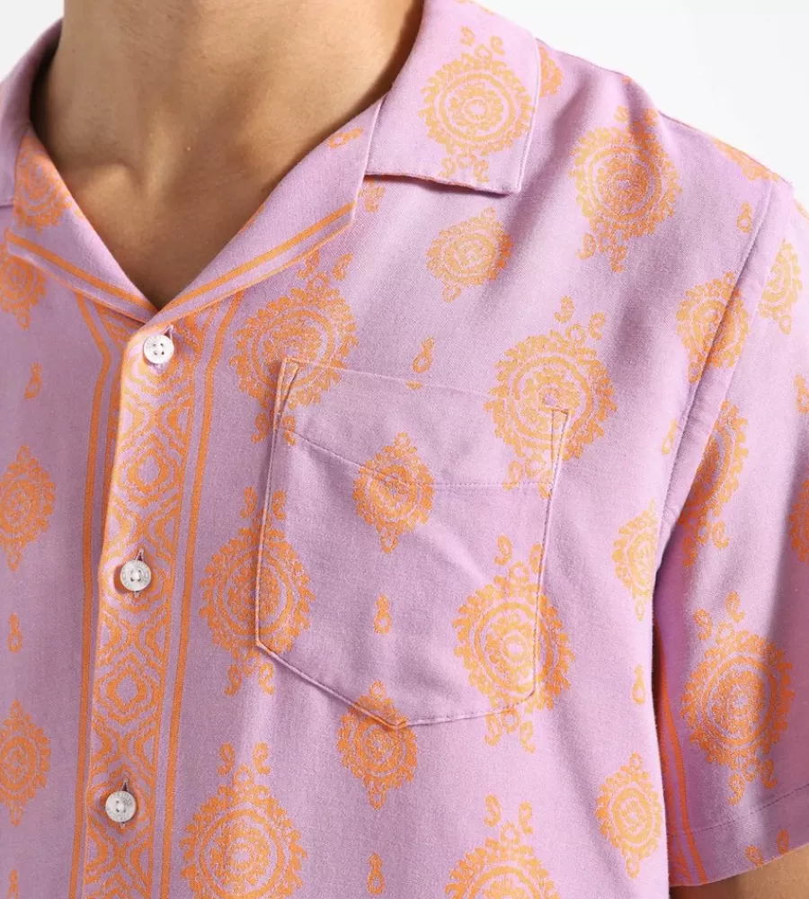 Tops^LIBERTINE-LIBERTINE Cave Shirt Lavender