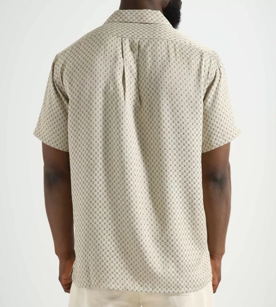 Tops^LIBERTINE-LIBERTINE Cave Shirt White Geo