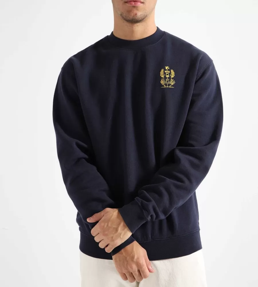 Tops^LIBERTINE-LIBERTINE Society Peace Sweatshirts Dark Navy