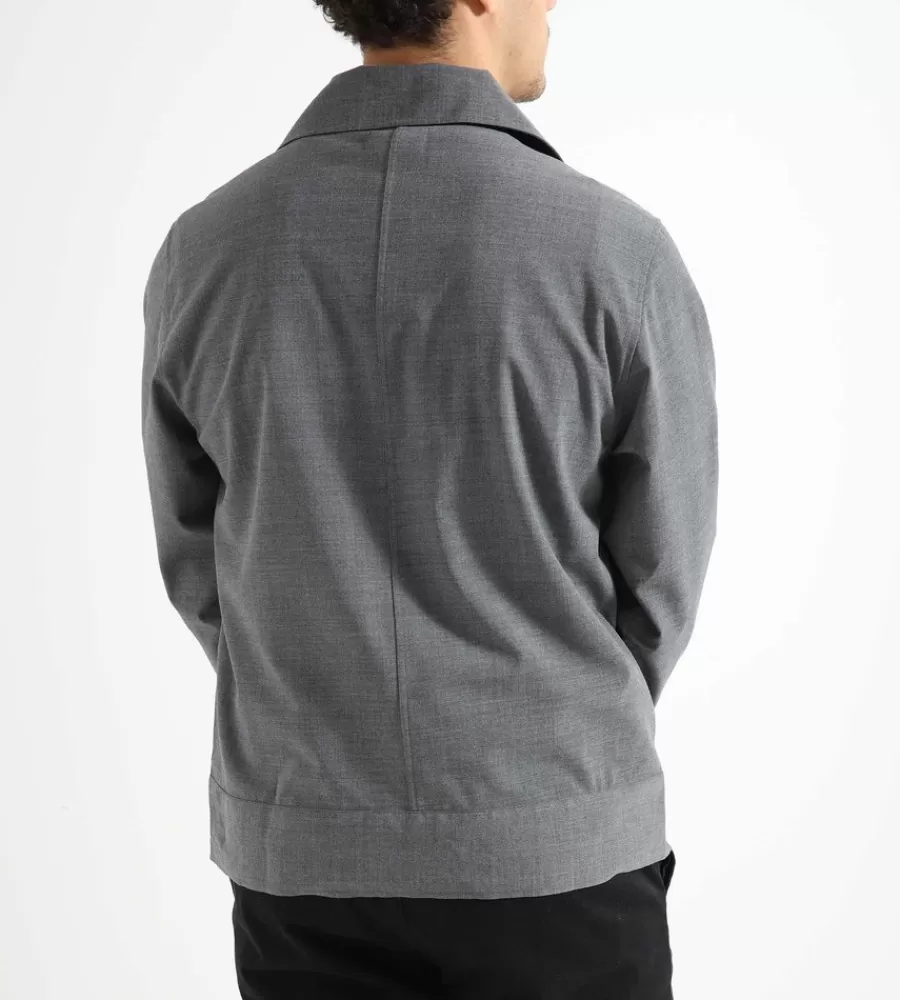 Tops^LIBERTINE-LIBERTINE Spider Shirt Grey Melange