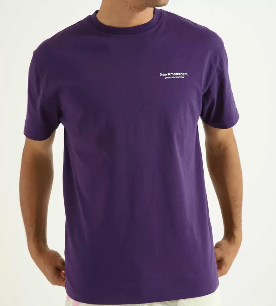 Tops^NEW AMSTERDAM SURF ASSOCIATION Anemone Tee Purple