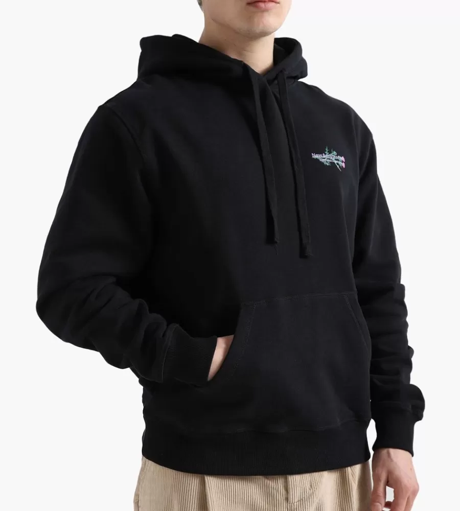 Tops^NEW AMSTERDAM SURF ASSOCIATION Distel Hoodie Black